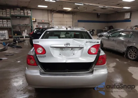 2007 Toyota Corolla Le from USA, damaged, VIN JTDBR32E670126818